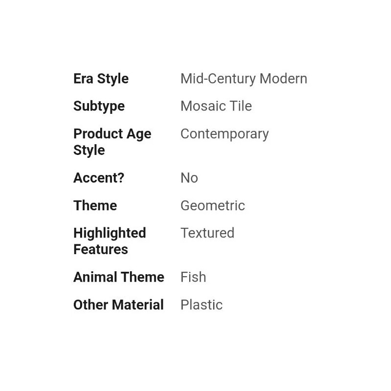 Simplify Peel & Stick Wall Tile Scallop 4 Pack Style