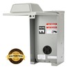 RVGUARD 50 Amp RV Power Outlet Box with Breaker, ETL