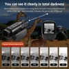 GarveeLife Night Vision Monocular Digital Infrared Monocular with 3800mAh Rechargeable
