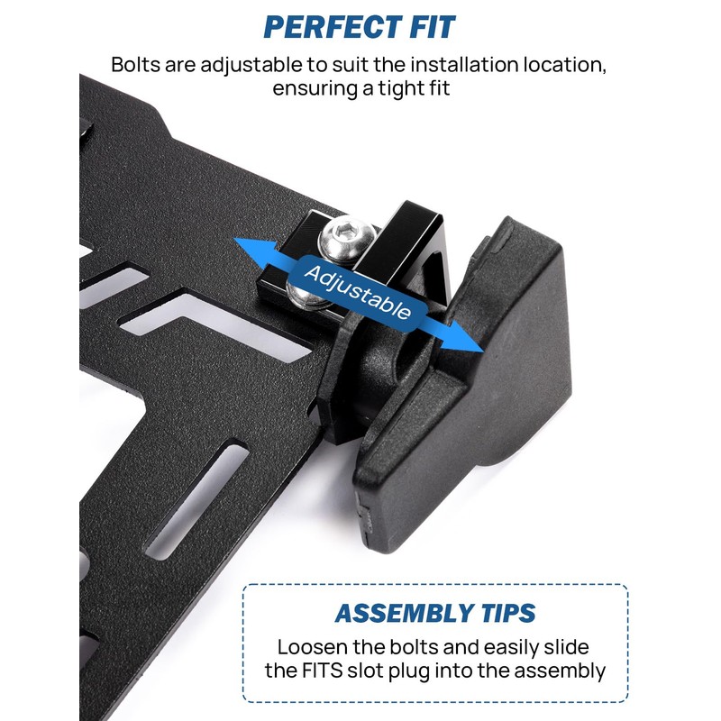 JOYTUTUS Rear Under Seat Dividers Compatible with Ford Maverick 2024