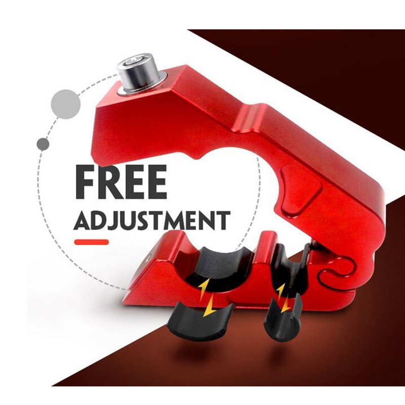 Motorcycle Handlebar Lock Brake Clutch Security Safety Theft Protection Lock