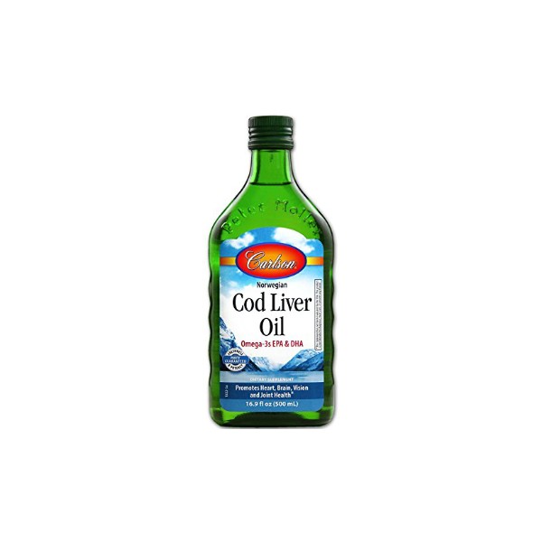 Carlson Laboratories Cod Liver Oil (Regular) - 500ml