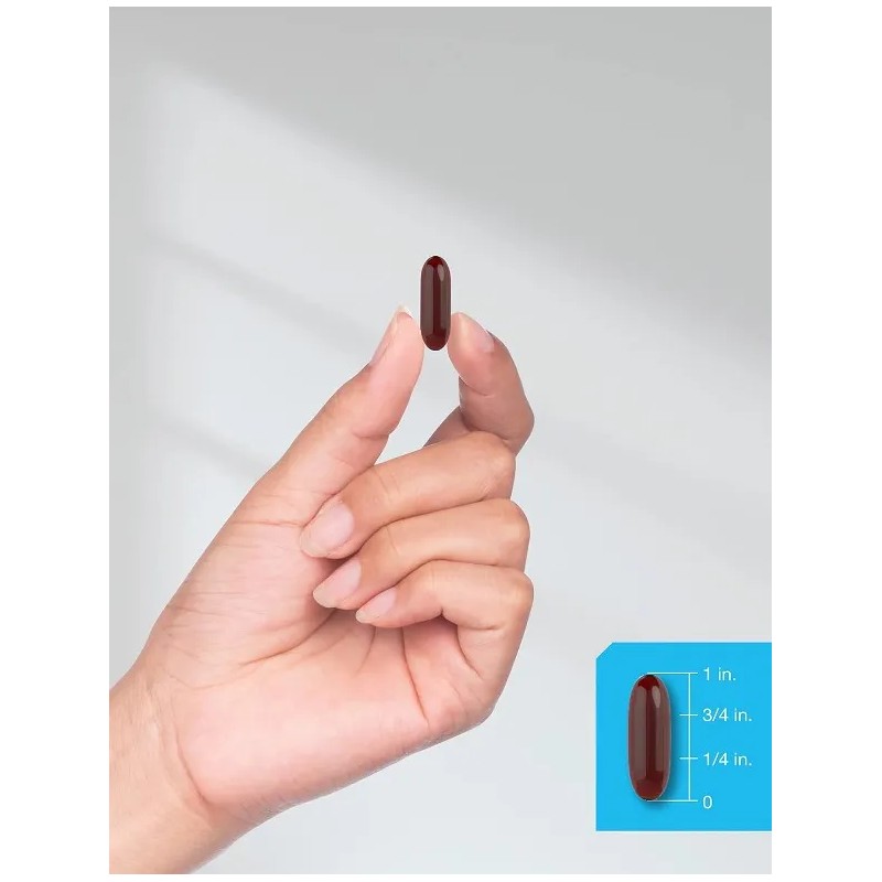Aceite Krill 1000mg Omega 3 + Astaxantina 300caps Americano Sabor