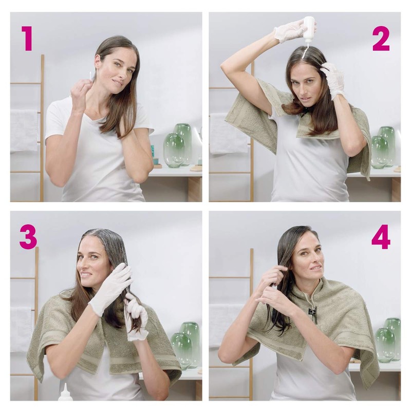 Tinta per Capelli Colorazione Permanente Senza Ammoniaca 5.35 Castano Cioccolato