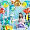 Fish Balloons Decoration, 10PCS Large Sea Animal Balloons for Kids
