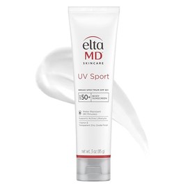 EltaMD UV Sport Sunscreen Lotion SPF 50 - Face and Body Sunscreen SPF 50, Water & Sweat Resistant, Zinc Oxide Formula for Active Lifestyles