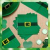 Eersida 100 Pcs St Patricks Day Napkins Disposable Green Cocktail