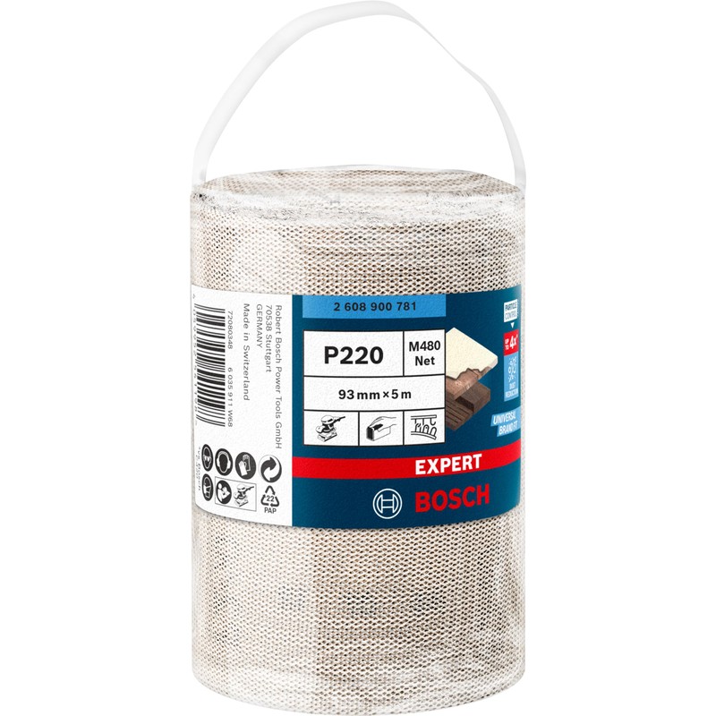 Bosch 1 x Expert M480 Mesh Structure Sanding Roll (for