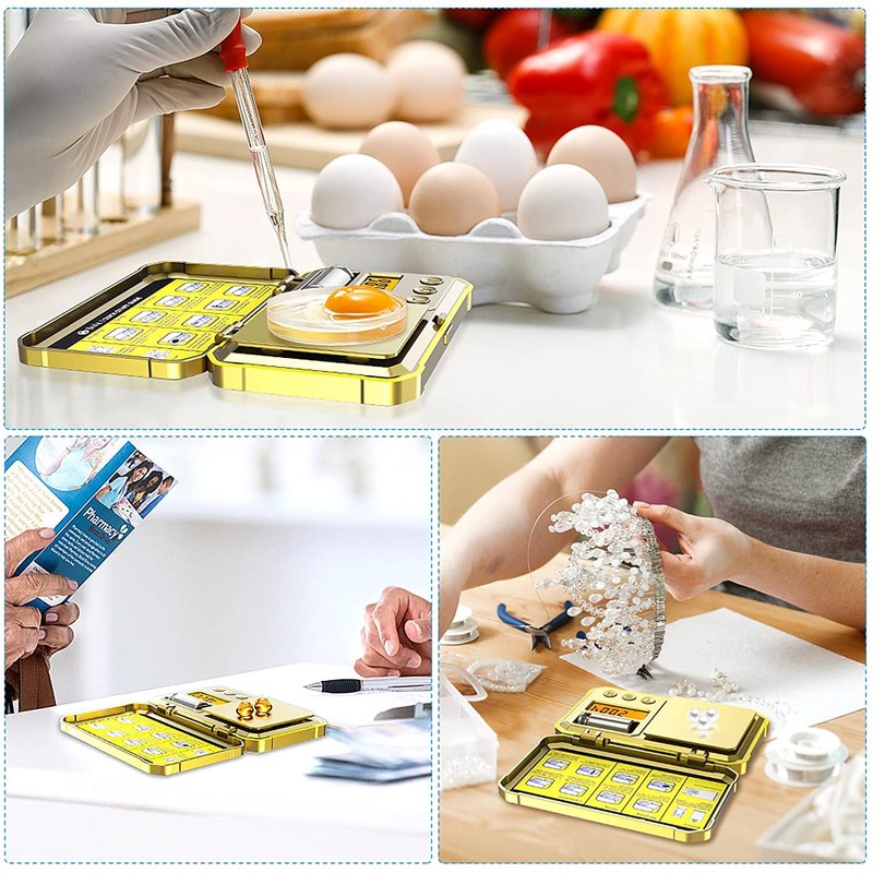 AMIR 200g/0.01g Digital Pocket Scale, Upgraded Mini Gram Scale with