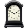 Infinity Instruments Miniature Grandfather Clock for Mantle, Vintage Tabletop Clock