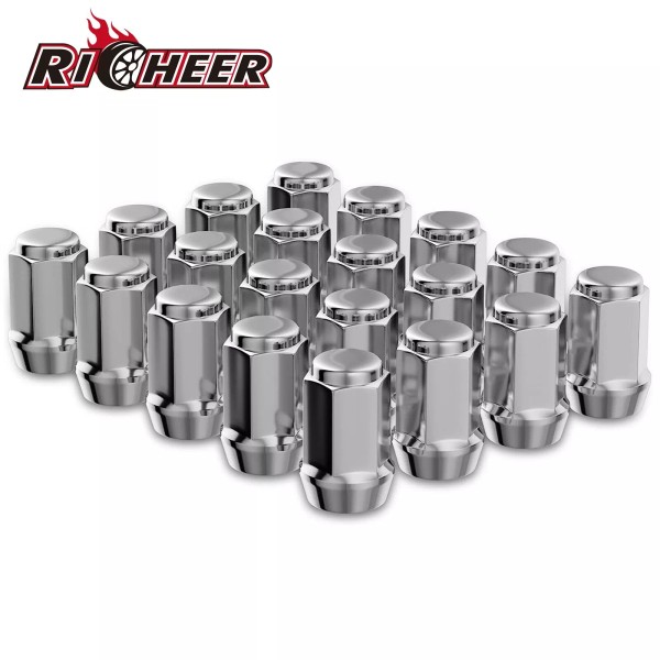 Unbranded 20PCS Chrome 1/2-20 Closed End Lug Nuts For Bronco