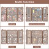 FYY Daily Pill Organizer,7 Compartments Portable Pill Case Travel Pill