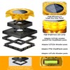 Viewsun 4 Pack Solar Post Cap Lights Outdoor，Fence Solar Powered