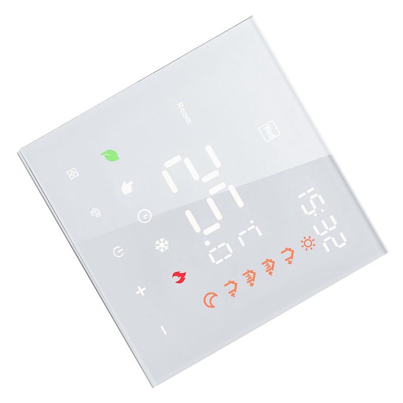 Smart Thermostat 16A Digital Programmable LCD Display Touchscreen Underfloor Heating