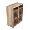 Creative Co-Op Wood Console Table with Storage, Coastal Oak Book