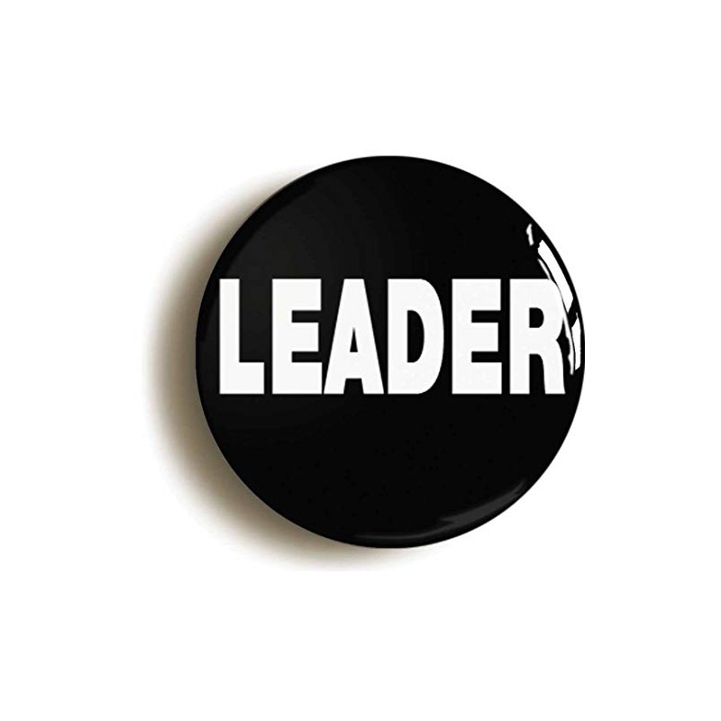Leader Button Badge (1inch / 25mm diameter)