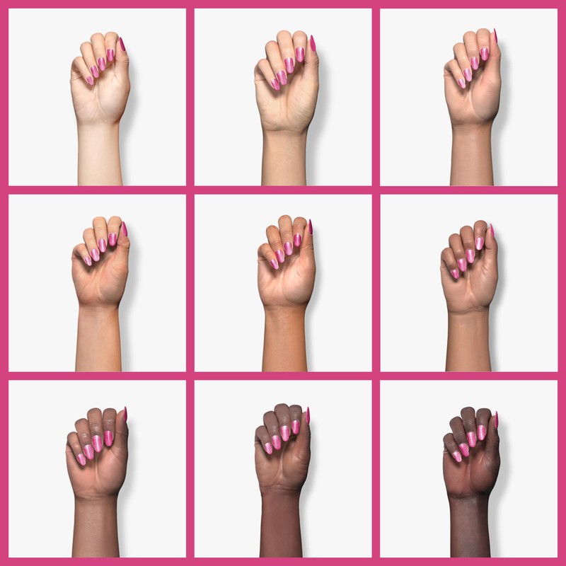 12ml Dark Pink Cat Eye Magnetic Gel Polish,0.41 fl oz