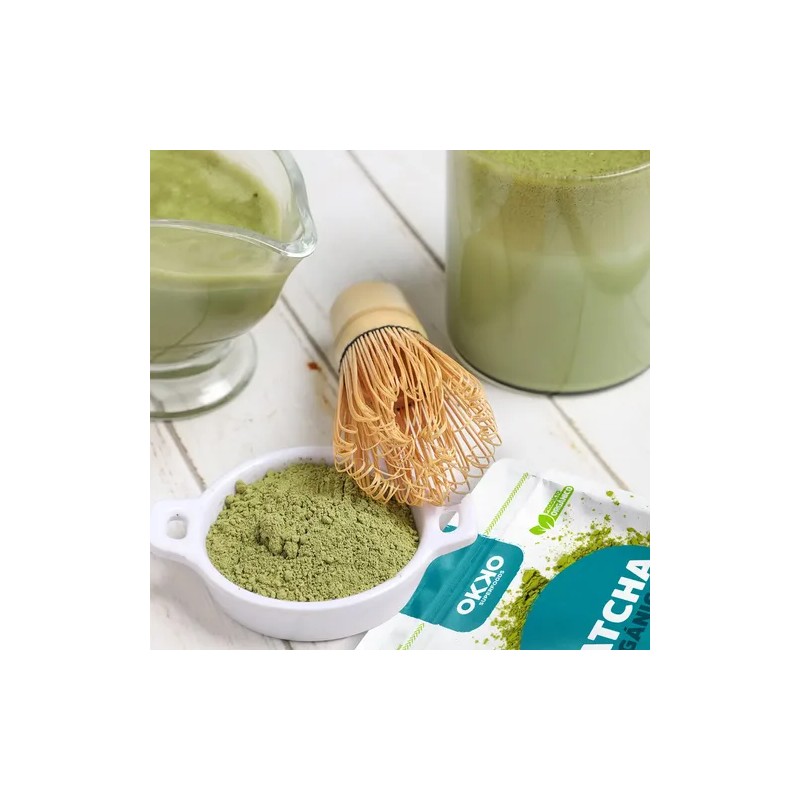 Okko Té Verde Matcha Orgánico En Polvo, 60 G
