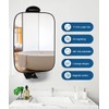 TOUCHBeauty Shower Mirrors for Men, 3X Magnification Shaving Mirror with