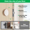 MP9457 Stainless Steel Lock and Door Reinforcement Plate fits 1-3/4"Thick