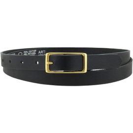 Leather Belt 100% Real Leather Women's Belt Gold Buckle 2 cm Wide Waist Belt Jeans Belt Casual Jeans Slim Business Vascavi Made in Germany -