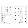 Right Arrange Steel Pegboard Hooks 50-Pack 1in J-Hook, Black -