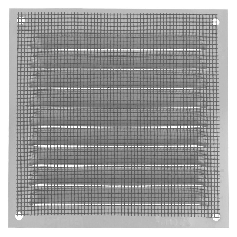 Amig - Square Aluminium Ventilation Grille with Mosquito Net |