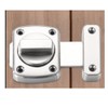 Push Lock, Pack of 2 Push Button Catch Door Lock,