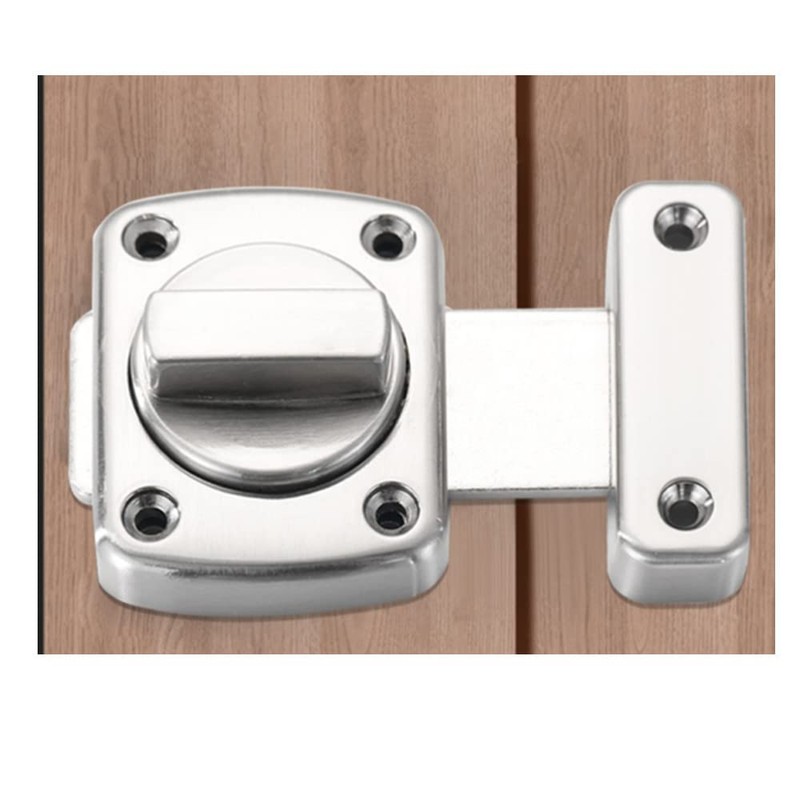Push Lock, Pack of 2 Push Button Catch Door Lock,