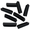 Kemcatui 20Pcs Rectangle End Caps, 2x2/5 Inch Rectangular Tubing Plugs