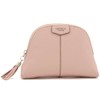 OSPREY London The Rosie Leather Make Up Bag, Grainy Hide,