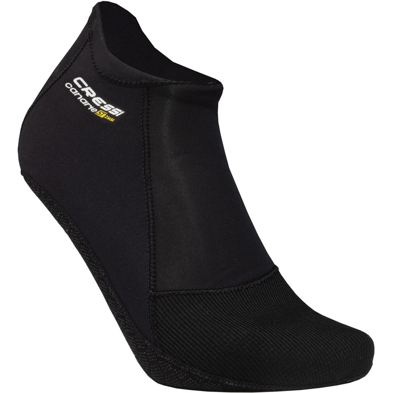 CRESSI Canarie ST 2 mm Diving Socks, Black/Black, M