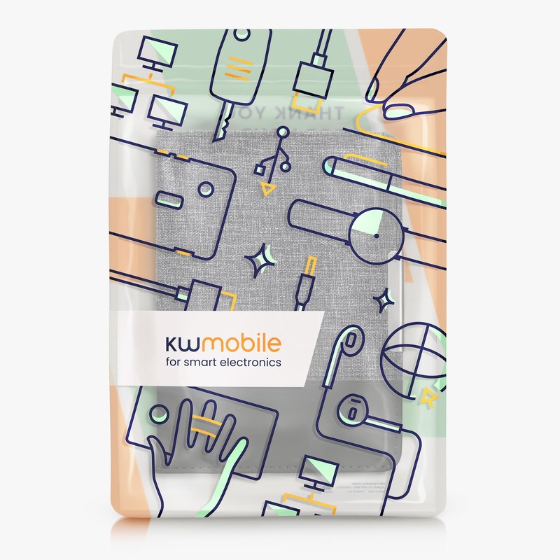 kwmobile Case Compatible with Tolino Shine 2 HD - Canvas