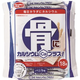 Hamada Confect, Calcium Wafers for Bones, 18 Sheets
