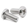 MewuDecor #4-40 x 3/8" Pan Head Machine Screws, Fully Threaded,