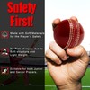 SialPro Soft Cricket Rubber Ball Set Indoor/Outdoor for Junior Youth