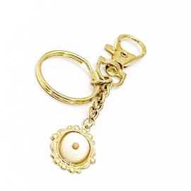 JKCE Designs Goldtone Oval Clip On Mustard Seed Keychain, Mustard Seed Faith, Christian Gifts