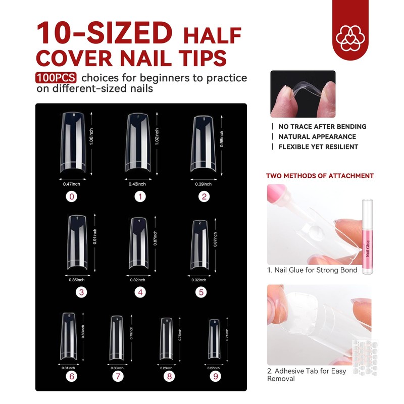 Saviland Acrylic Nail Practice Fingers: Adjustable Nail Practice Hand Fake