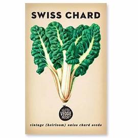 The Little Veggie Patch Co Swiss Chard 'Rainbow' H'loom Seeds, 1 pack
