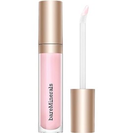 bareMinerals Mineralist Lip Gloss-Balm, brillo labial hidratante + bálsamo híbrido, bálsamo labial transparente brillante, sin adherencia, mejora la s