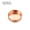 MECCANIXITY Copper End Cap Pipe Fitting Sweat Plug Connection 16mm(5/8")
