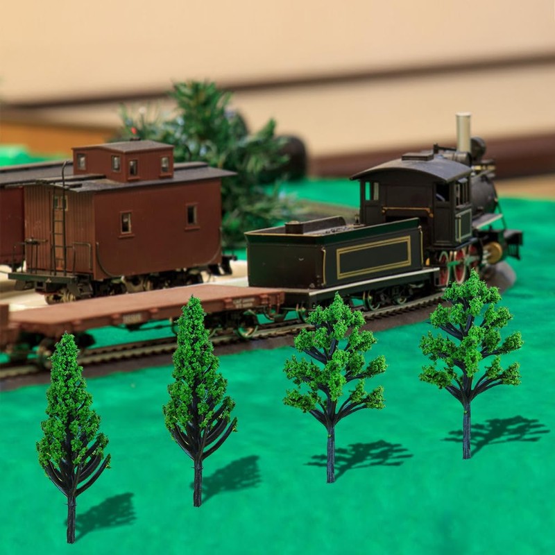 XEERUN 70pcs Mixed Model Trees, Landscape Model Diorama Trees Mixed,