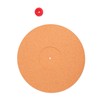 Cork Turntable Mat Vinyl Record Non Shake Slipmat Adapter Phonograph