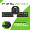 GearIT 30ft EtherCon-Compatible Cable & 4CH Extender