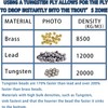 Aventik Mottled Tactical Slotted Tungsten Beads 25pcs Think Fast Think