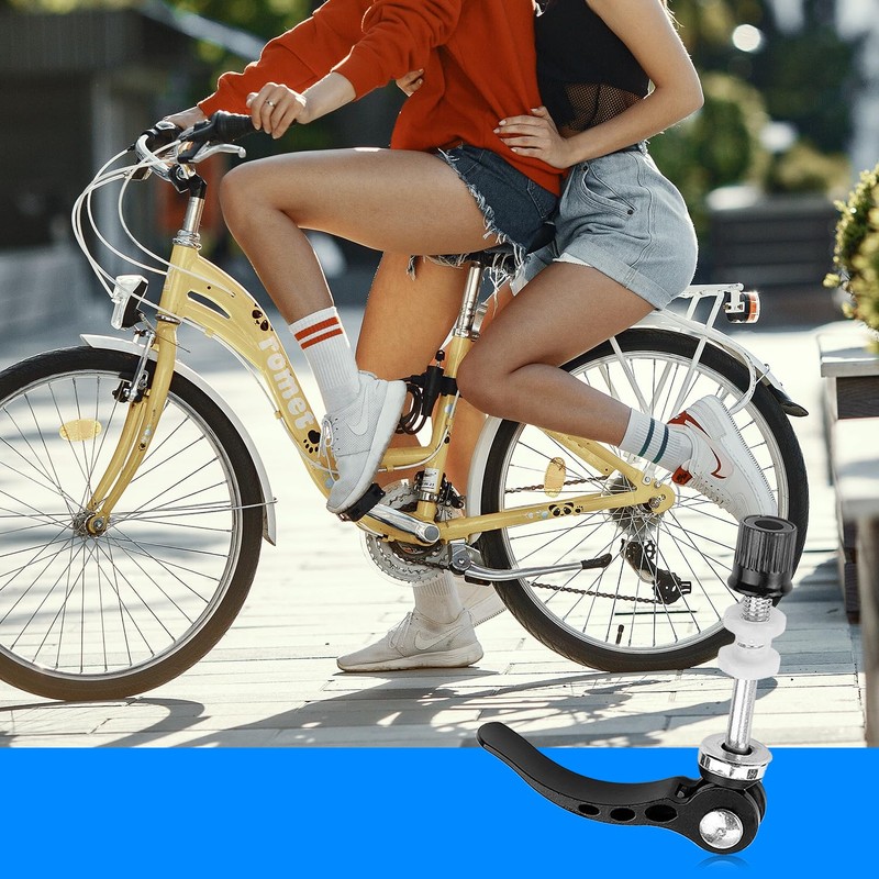 GLADFRESIT Bike Quick Release Skewers 2PCS Seatpost Clamp Quick Release