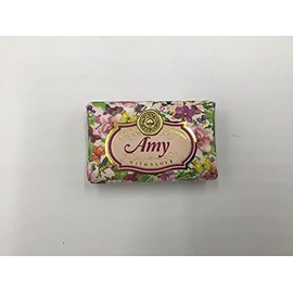 Amy - Gift Soap Bar For Her Birthday Rose Scent Mum Grandmother Cleanser Lather Present Girl