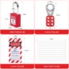 BULANGDI Lockout Tagout Kits,Electrical Security 27Pack Lock Kit,Lockout Station With