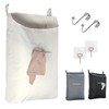The Fine Living Co. Hanging Laundry Hamper with Over Door