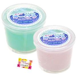 Nendoro Slime Aurora Glitter Material, Freely Depending on Your Ideas, Educational Play, Great as a Present, 5 Color Assortment, Approx. 2.8 oz (80 g), Set of 2